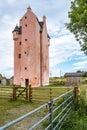 Fairborn Tower in Muir of Old, Scottish Highlands