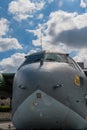 Fairchild C-123 Provider on display at seaside park