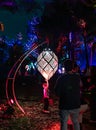 Fairchild Tropical Botanical Garden in South Miami: Night Garden, A Magical Light Fairy Lights Experience.