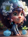 Faire. little fusion pojatti realistic steampunk. Generative AI