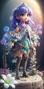 Faire. little fusion pojatti realistic steampunk. Generative AI