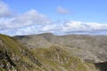 Helvellyn ridges, Lake District Royalty Free Stock Photo