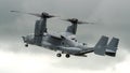 FAIRFORD, UK - JULY 10: MV-22 Osprey participates in the Royal International Air Tattoo Air show event July 10, 2016