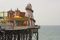 Fairground on Brighton Pier, England Royalty Free Stock Photo