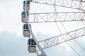 Fairground ferris wheel in Liverpool