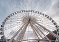 Fairground ferris wheel in Liverpool