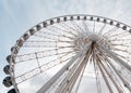 Fairground ferris wheel in Liverpool