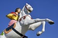 Fairground horse Royalty Free Stock Photo