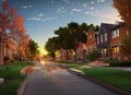 Fairground Neighborhood neighborhood in St. Louis, Missouri USA. Royalty Free Stock Photo