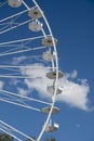 Fairground wheel in Geneva, switzerland Royalty Free Stock Photo