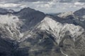 The Fairholme Range in the Canadian Rockies Royalty Free Stock Photo