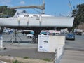 Fairing area on the port of Legue