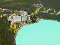 Fairmont Chateau, Lake Louise, Alberta, Canada Royalty Free Stock Photo