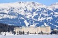 Fairmont Chateau Lake Louise During Winter