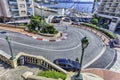 The Fairmont Hairpin or Loews Curve, Monte Carlo, Monaco Royalty Free Stock Photo