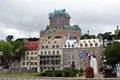 Fairmont Hotel at Quebec City, Canada Royalty Free Stock Photo