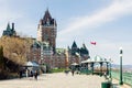 Fairmont Le Chateau Frontenac and Terrasse Dufferin, Quebec City, Canada