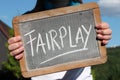 Fairplay Royalty Free Stock Photo