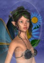 Fairy Butterfly Royalty Free Stock Photo