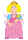 Fairy cartoon illustration