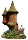 Fairy castle tower house