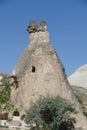 Fairy chimney balanced rock formations