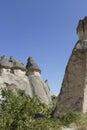 Fairy chimney balanced rock formations