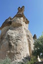 Fairy chimney balanced rock formations