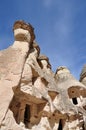 Fairy Chimneys of Cappadocia in Turkey Royalty Free Stock Photo