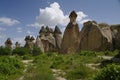 Fairy chimneys, Cappadocia, Turkey Royalty Free Stock Photo