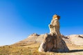Fairy Chimneys. Fairy Chimneys in Cappadocia Turkey. Peri bacalari in Turkish