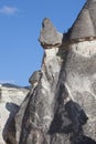fairy chimneys,Cappadocia Royalty Free Stock Photo