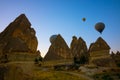 Fairy Chimneys and Hot Air Ballooons in Cappadocia Turkey