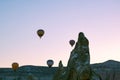 Fairy Chimneys and Hot Air Ballooons in Cappadocia Turkey