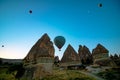 Fairy Chimneys and Hot Air Ballooons in Cappadocia Turkey