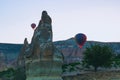 Fairy Chimneys and Hot Air Ballooons in Cappadocia Turkey