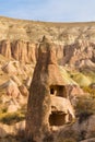 Fairy chimneys rock formation in Cappadocia Royalty Free Stock Photo