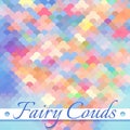 Fairy Clouds Background Royalty Free Stock Photo