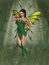 Fairy 3d computer graphic