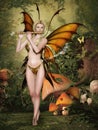 Fairy with flute