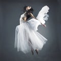 Fairy flying girl Royalty Free Stock Photo