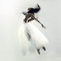 Fairy flying girl Royalty Free Stock Photo