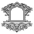 Fairy frame vector