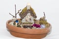 Fairy Garden for inddoors or outside Royalty Free Stock Photo