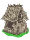 Fairy house from Three Little Pigs fairy tale