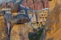 Fairy houses stone cliffs