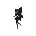 Fairy icon logo vector art