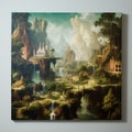Fairy Landscape Gallery Remaster Canvas - 120 X 135 Cm