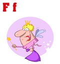 Fairy With Letters F