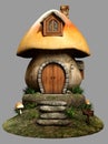 Fairy mushroom house